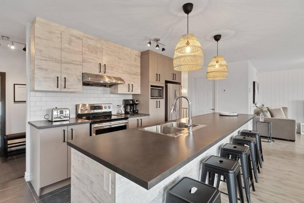 Initial - Boho - Mont-Sainte-Anne Apartman Beaupré Kültér fotó