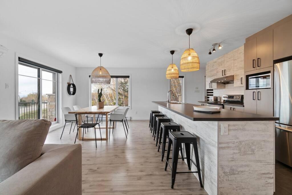 Initial - Boho - Mont-Sainte-Anne Apartman Beaupré Kültér fotó